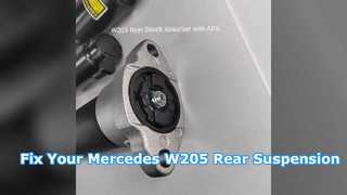 メルセデス W205 リアショックアブソーバー交換